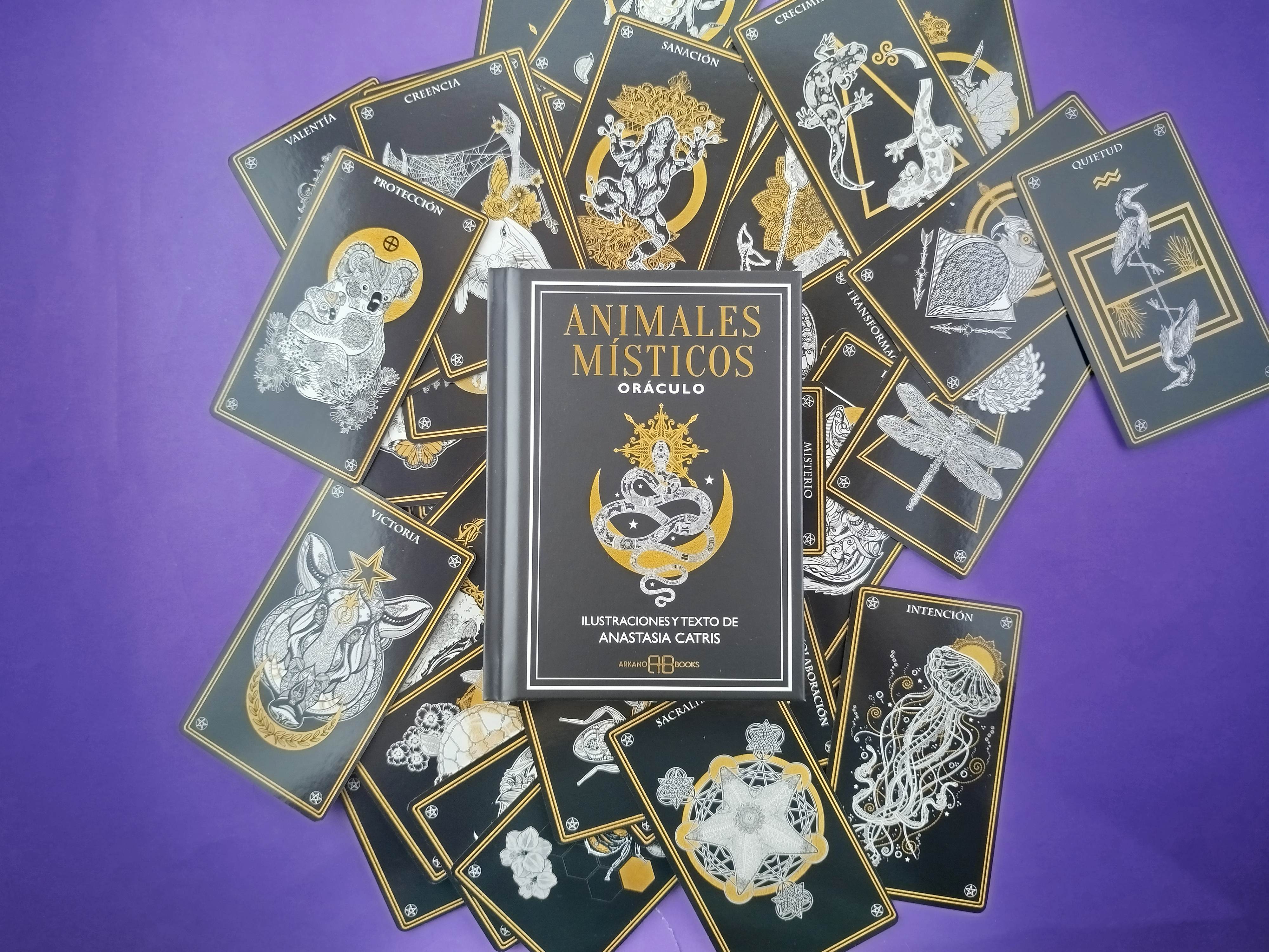 Animales místicos Oráculo 50 cartas y libro guía - Image 6
