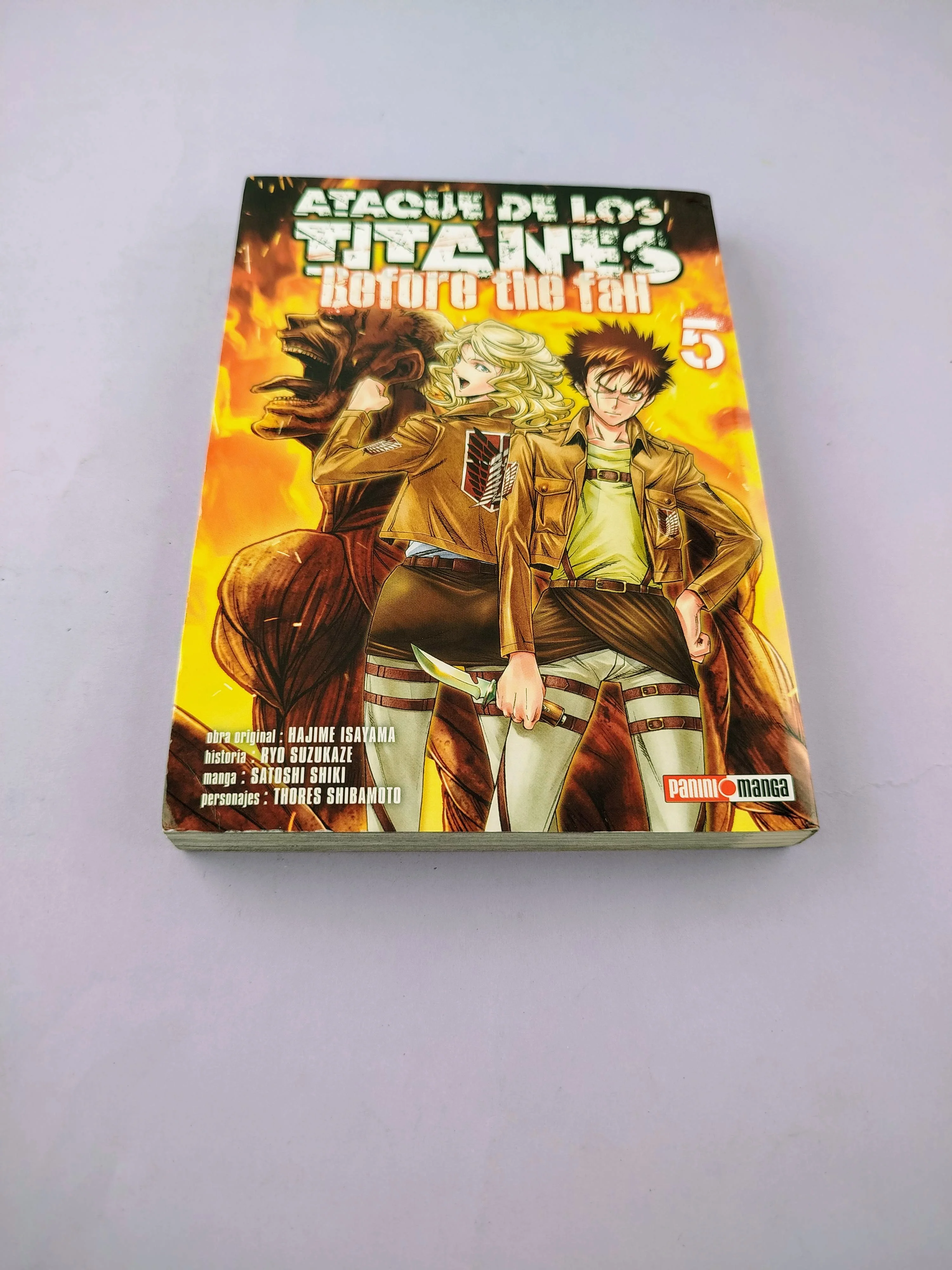 Ataque de los titanes before the fall N.5 - Image 4