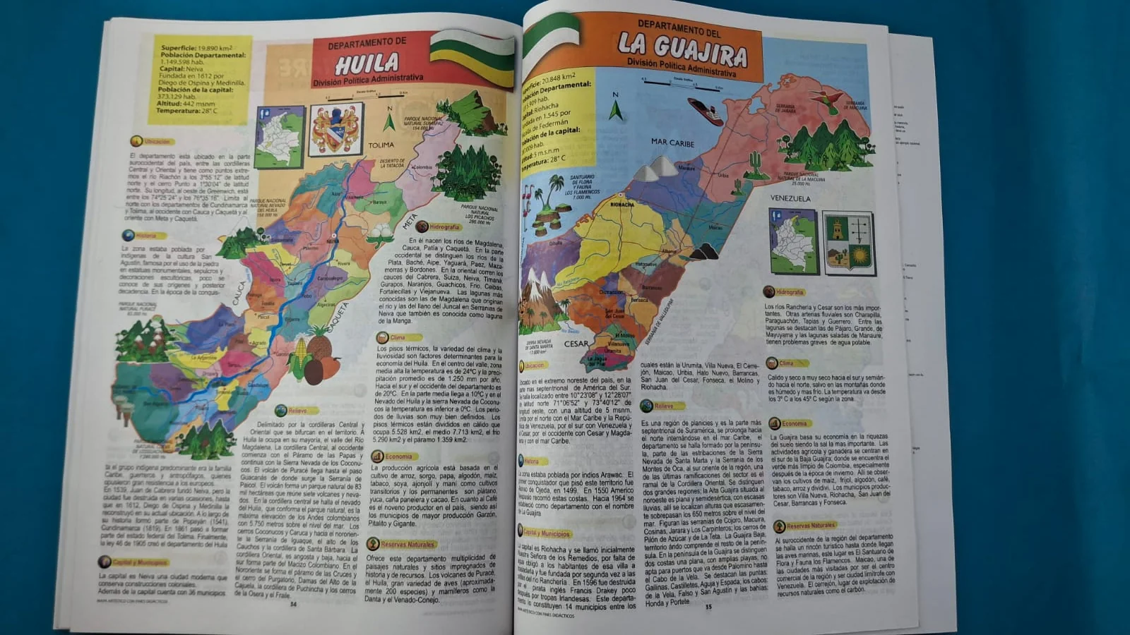 Atlas de Colombia cartilla 48 pág. - Image 2