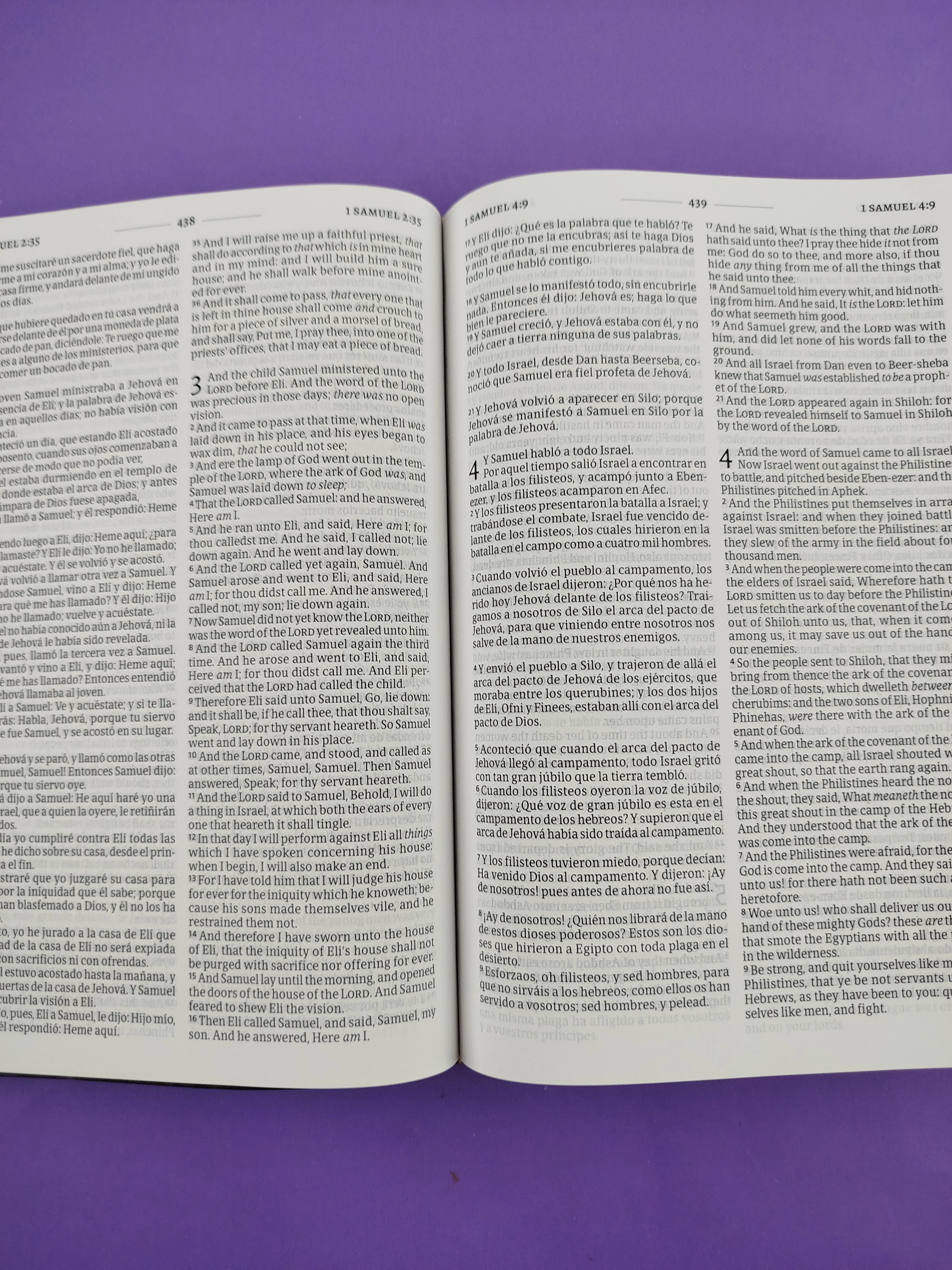 Biblia bilingüe holy bible rvr 1960 kjv negra - Image 4