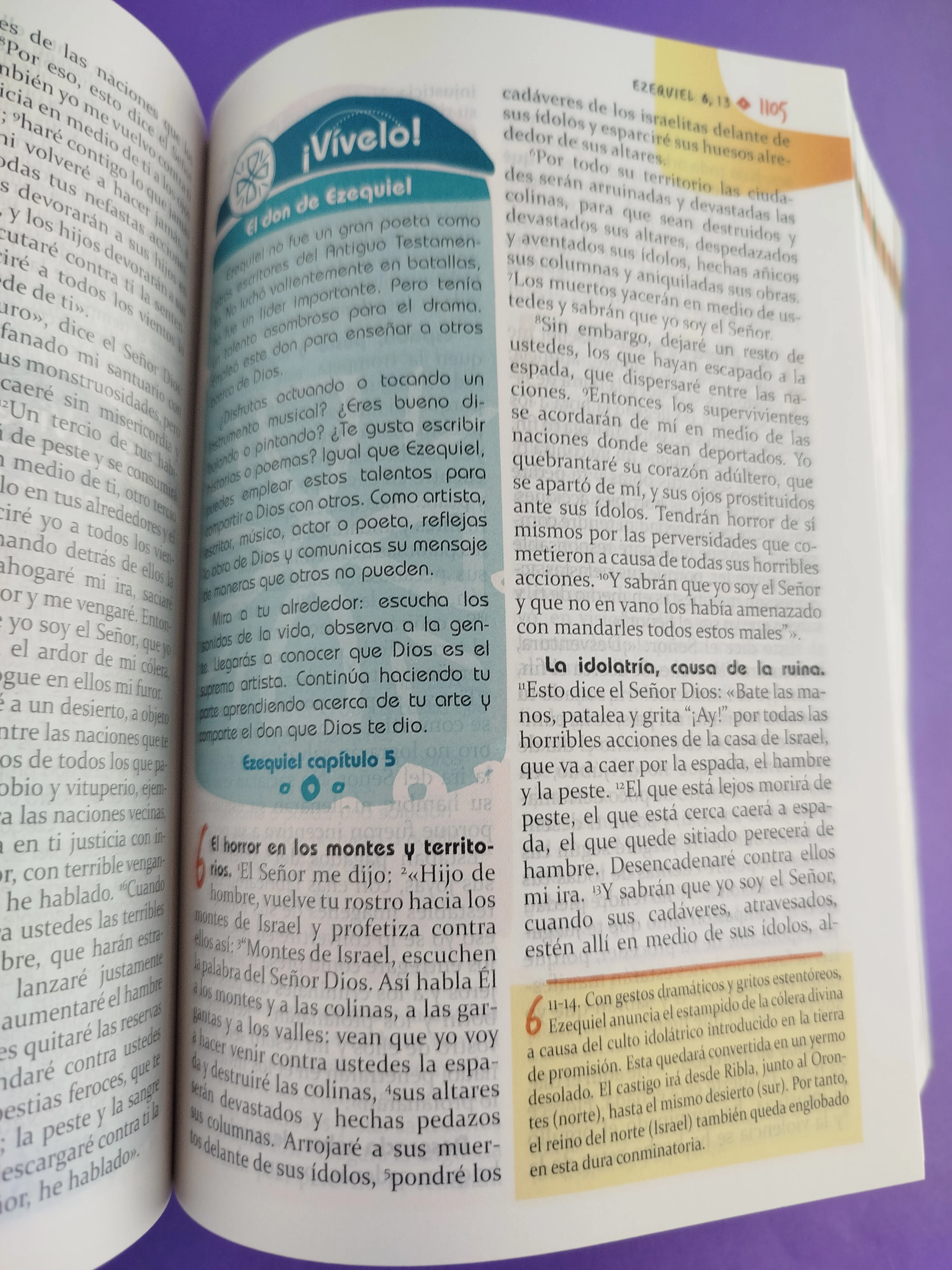Biblia didáctica para jóvenes Rustica - Image 2