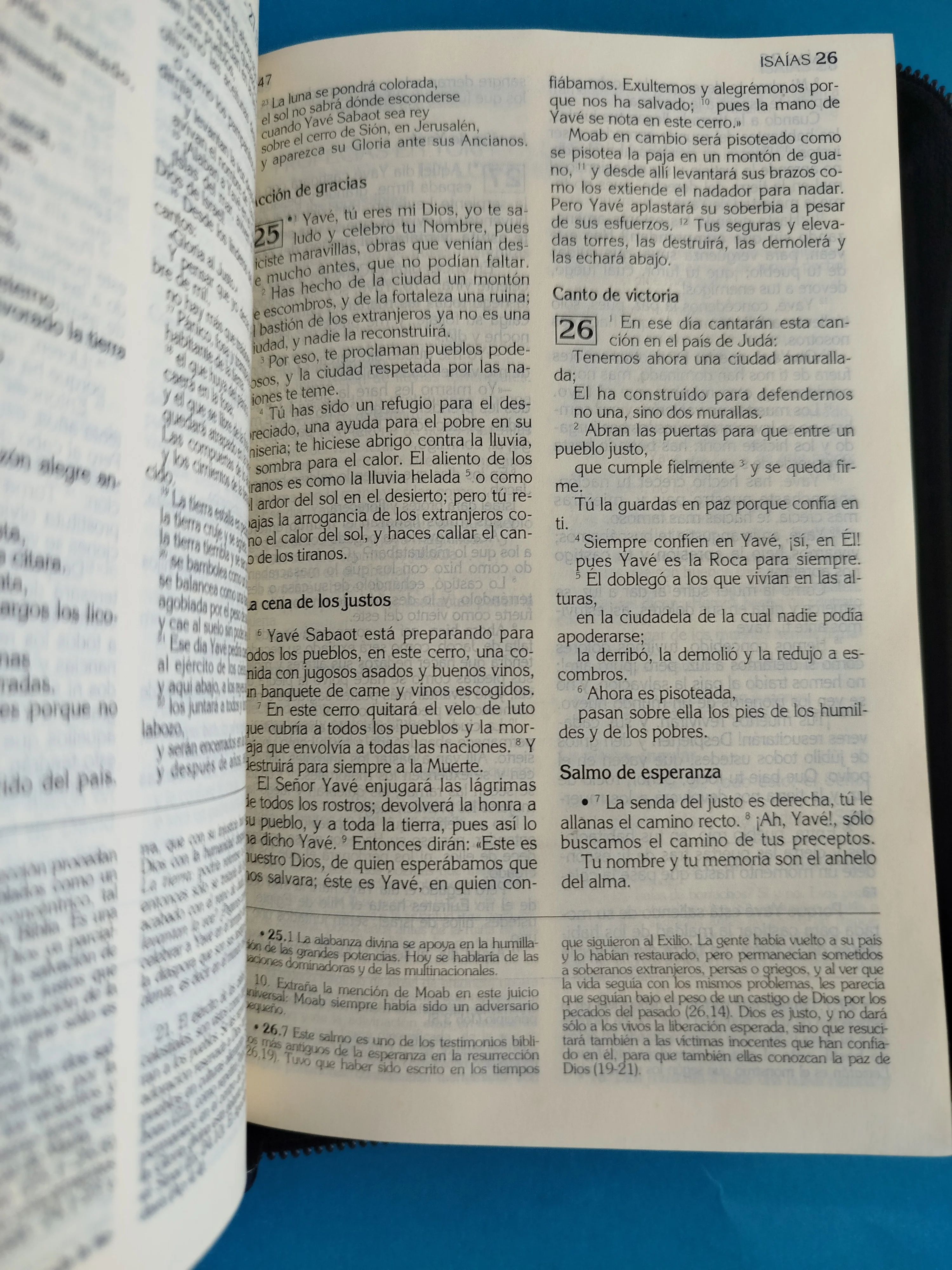 Biblia latinoamericana con cierre color negro - Image 2