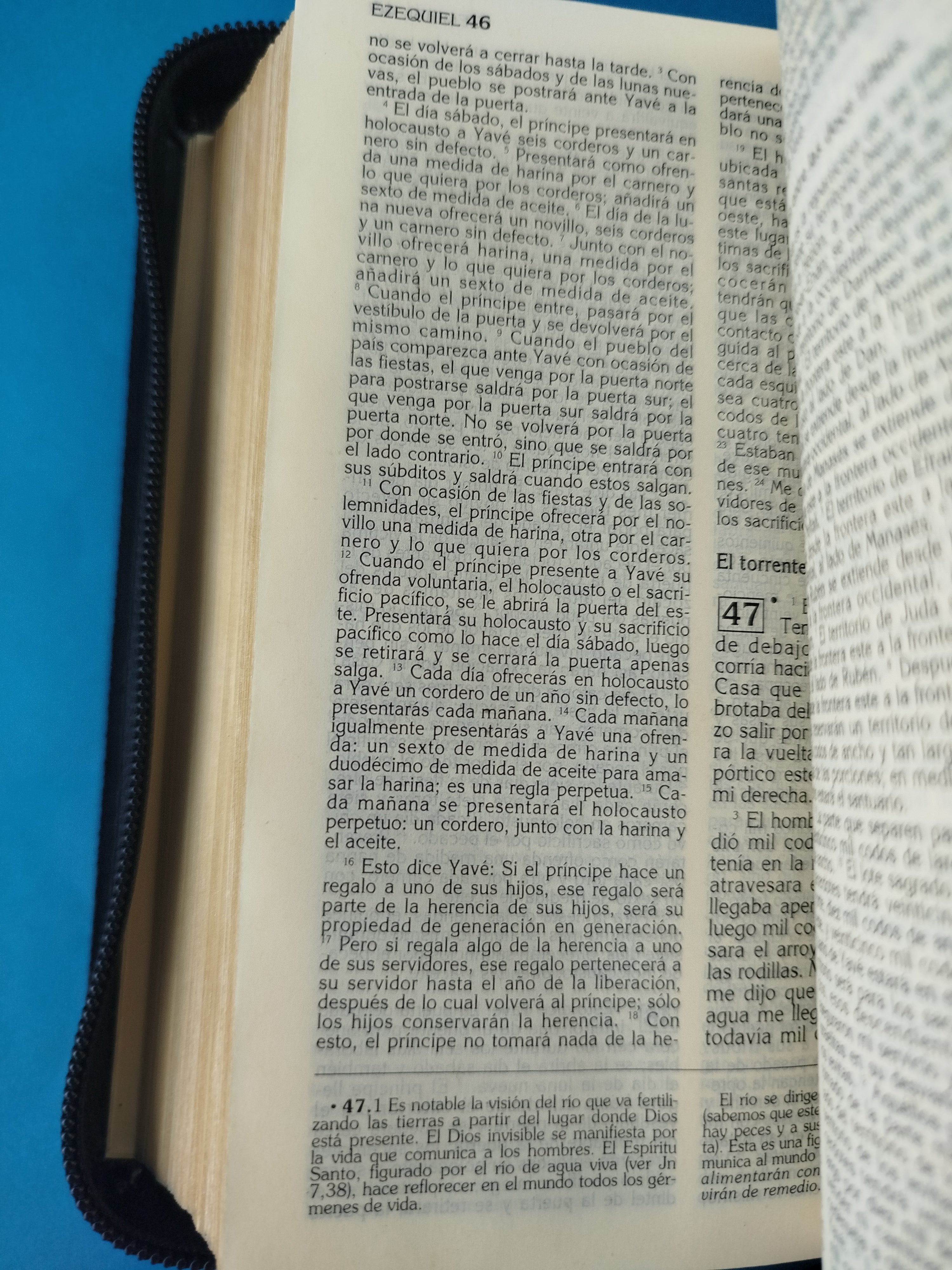 Biblia latinoamericana con cierre color negro - Image 3