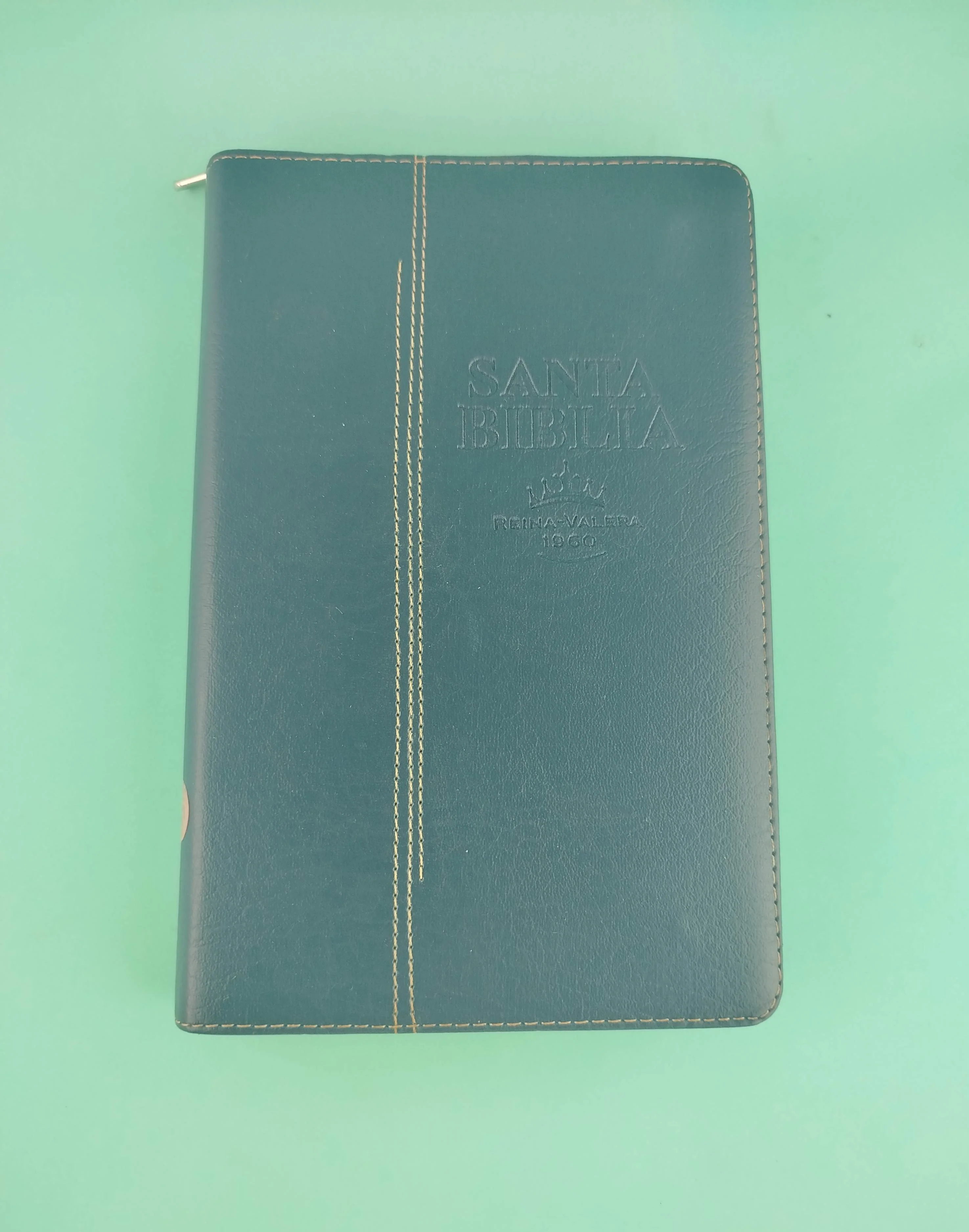Biblia rvr 1960 letra grande estuche azul - Image 5