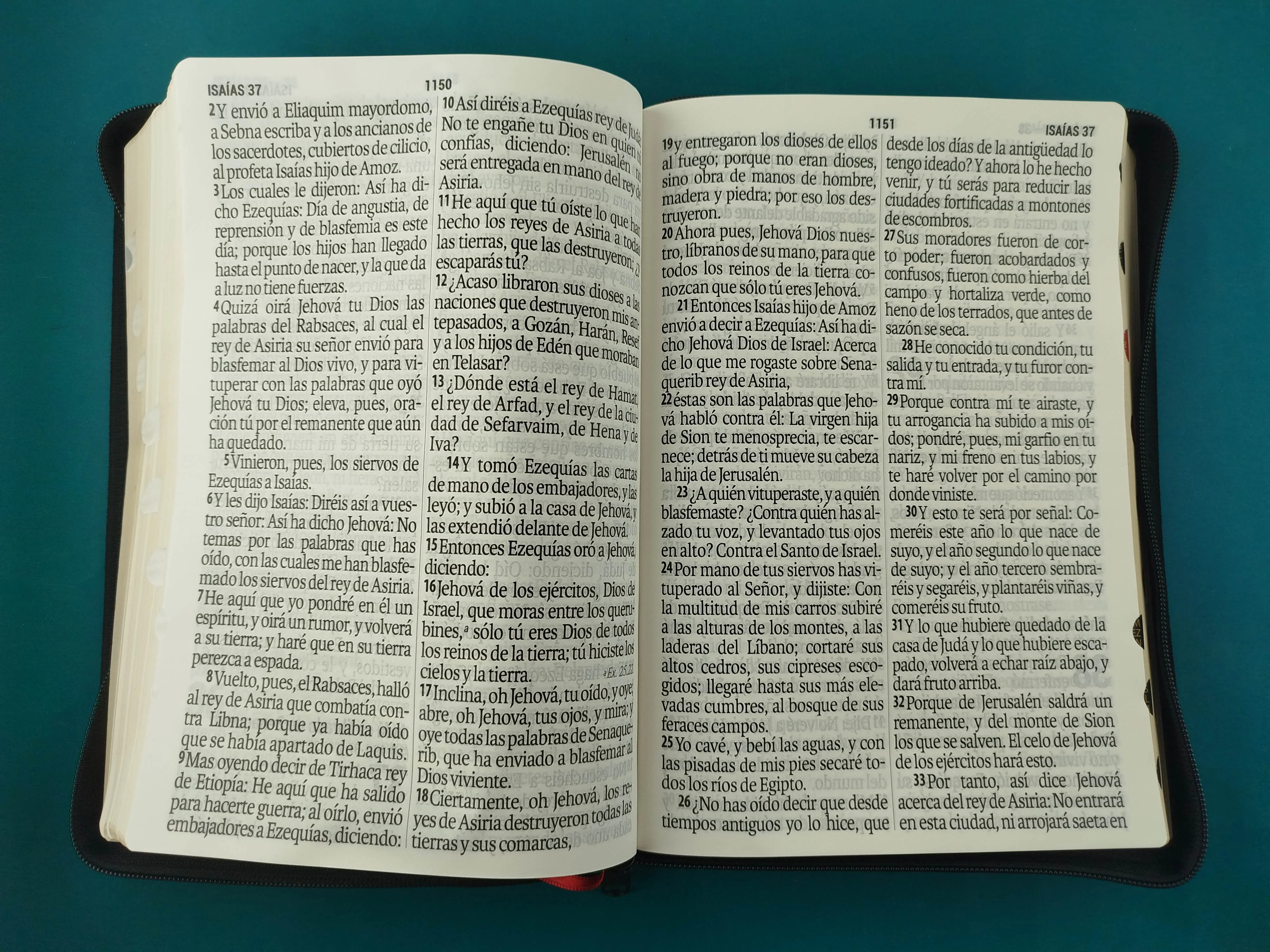 Biblia Valera 1960 Letra Super Gigante Cierre Negro e índice - Image 5