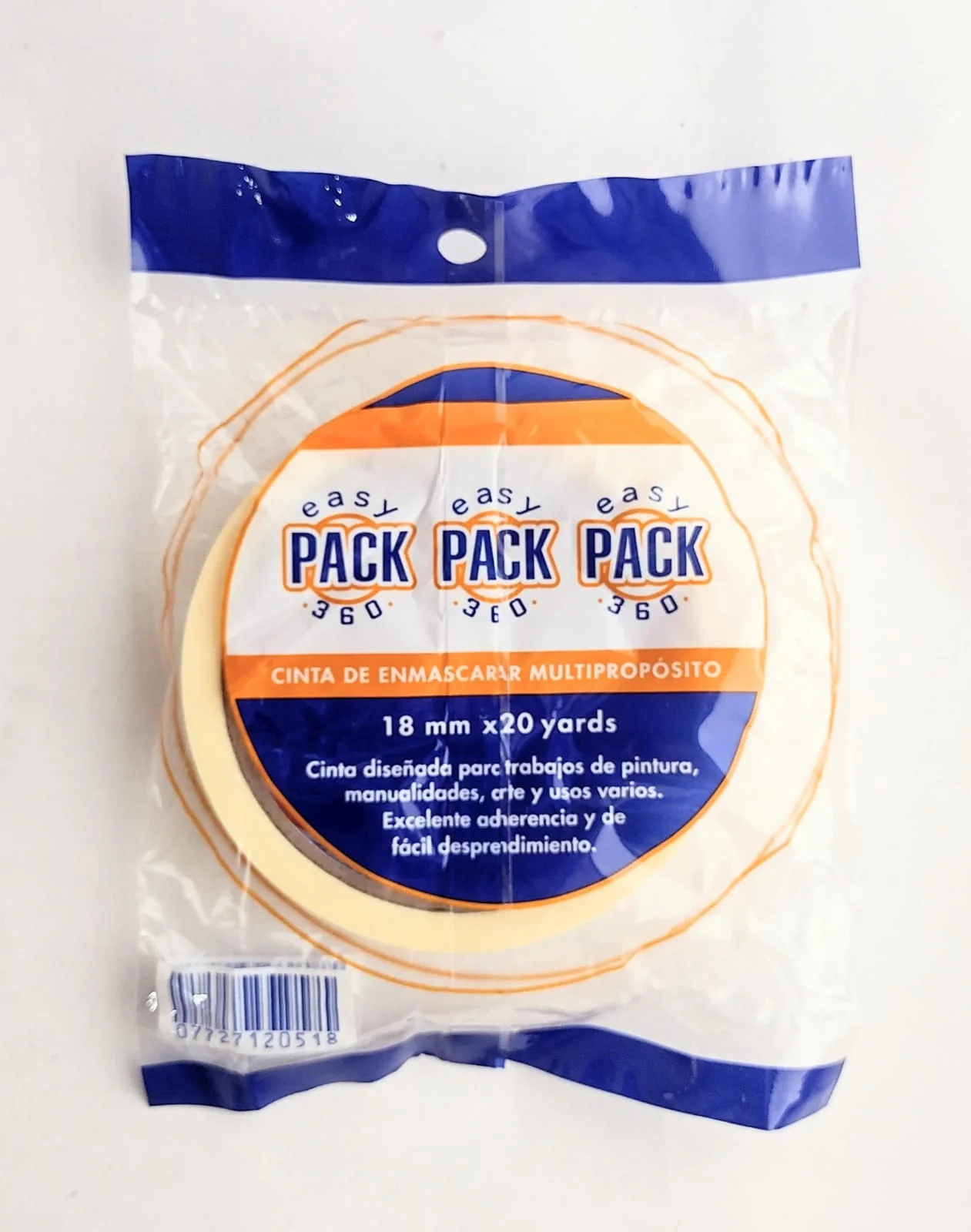 Cinta enmascarar Easy pack 18mmX20mts