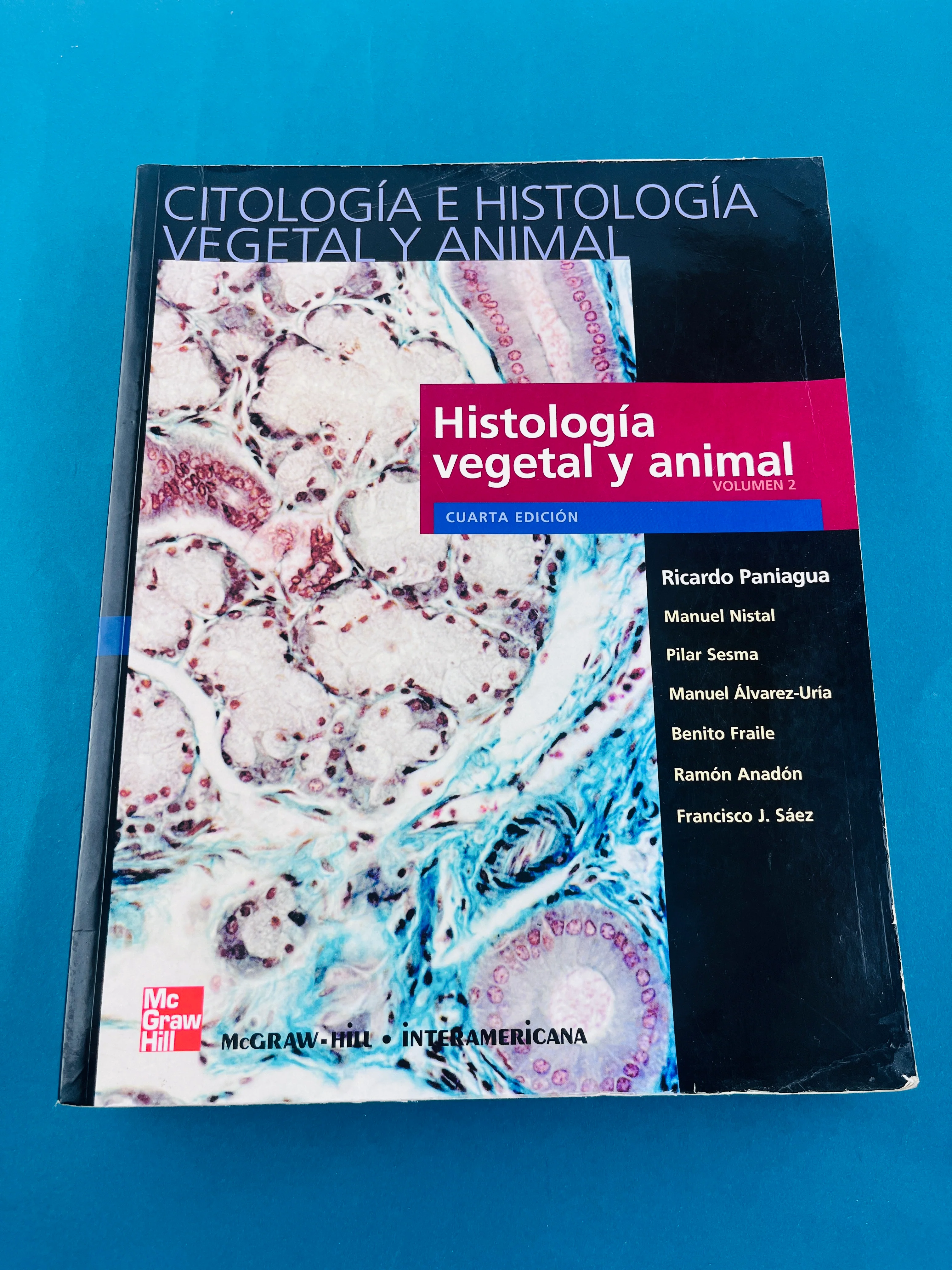 Citología e Histología Vegetal y Animal cuarta edición 2 tomos - Image 2