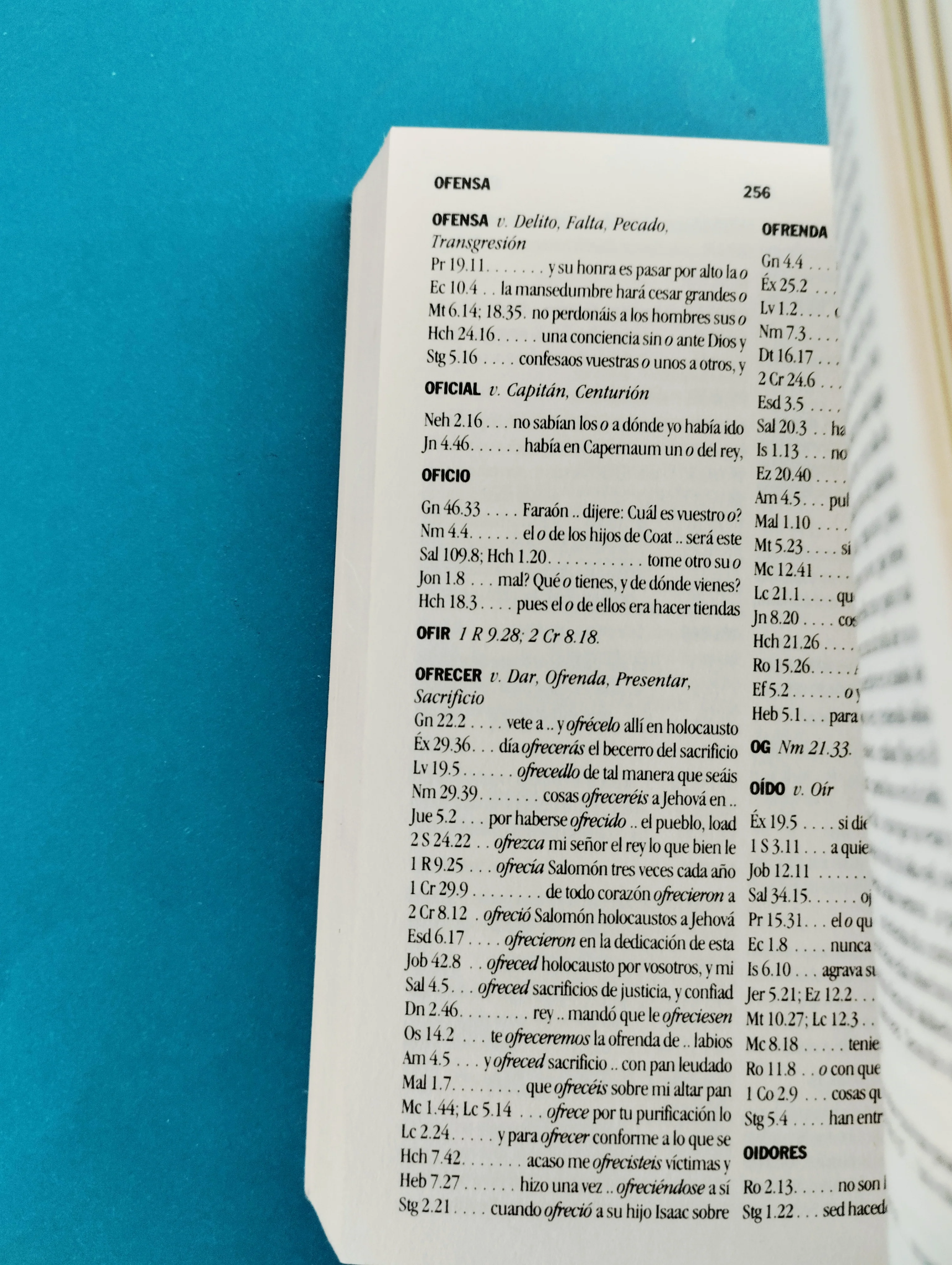 Concordancia de la biblia de bolsillo - Image 3