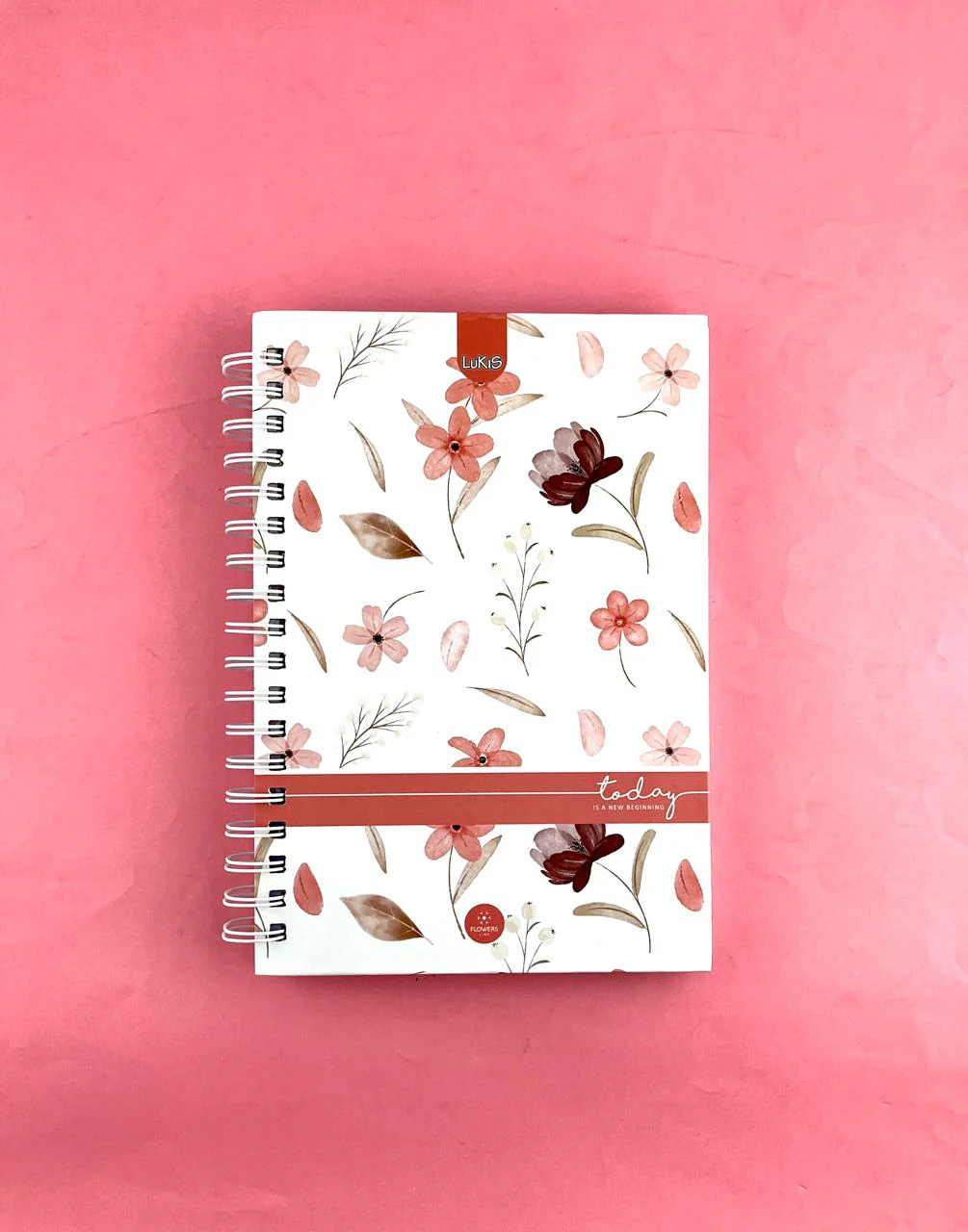Cuaderno argollado pequeño cuadriculado pasta dura 7 materias Mujer - Image 3