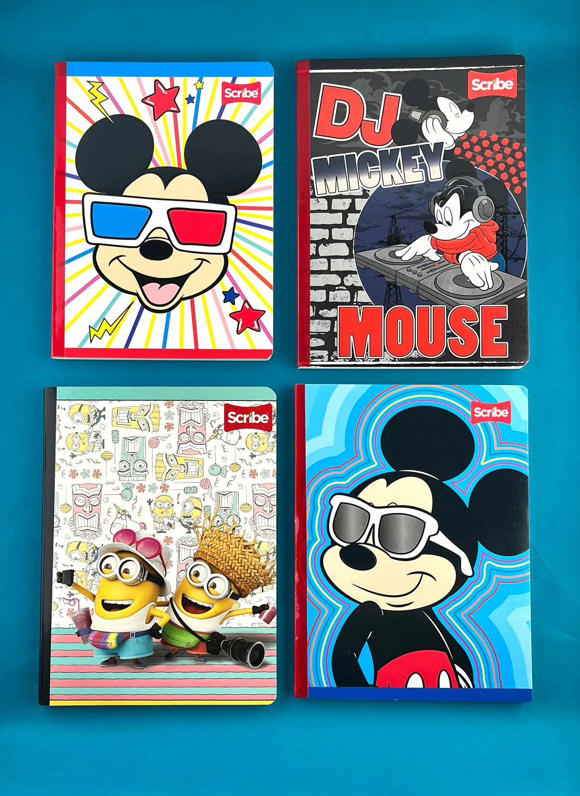 Cuaderno cosido 100 hojas línea corriente gama series Niño - Image 2