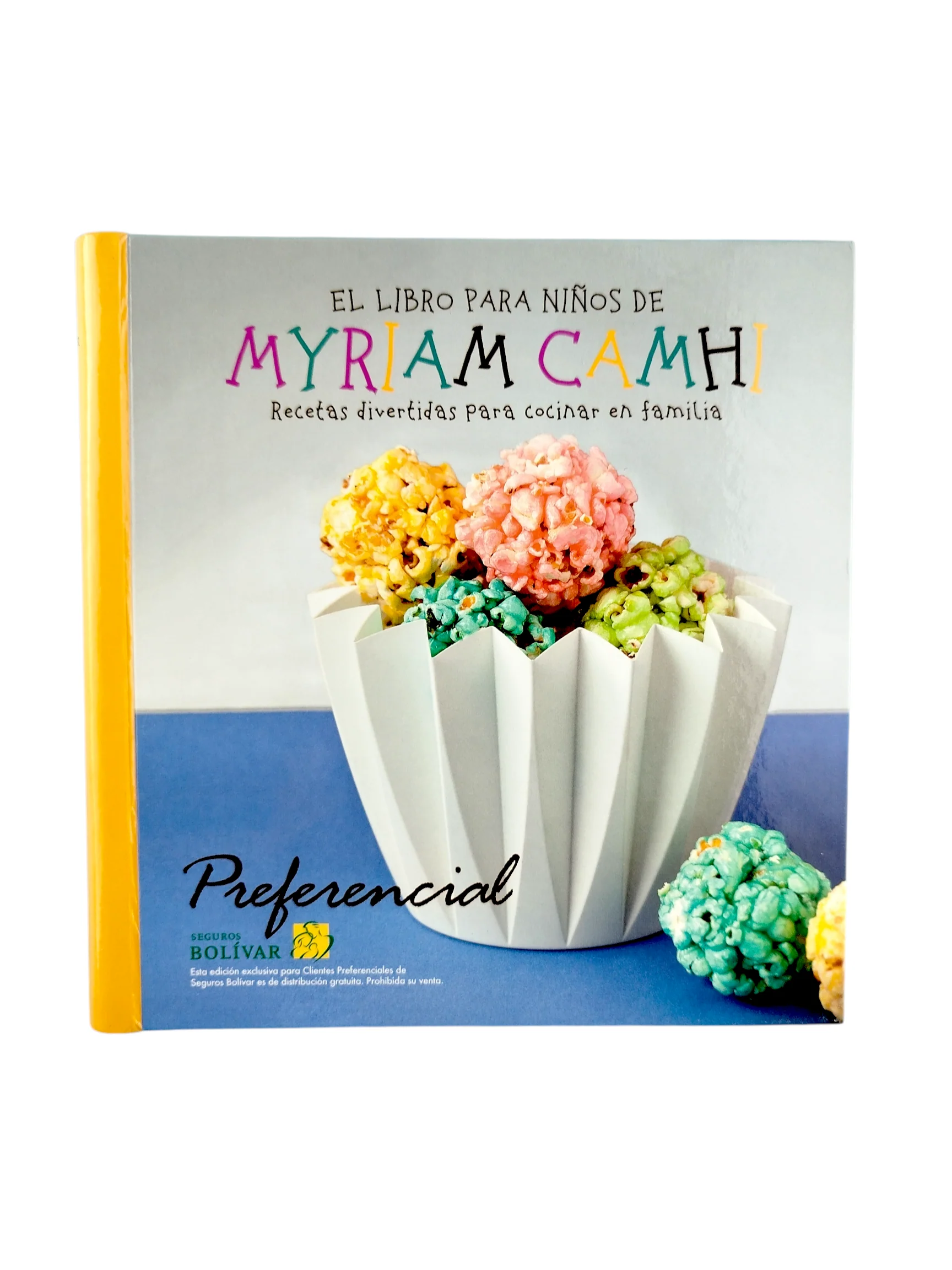 el libro para niños de Myriam camhi. Recetas divertidas para cocinar en familia