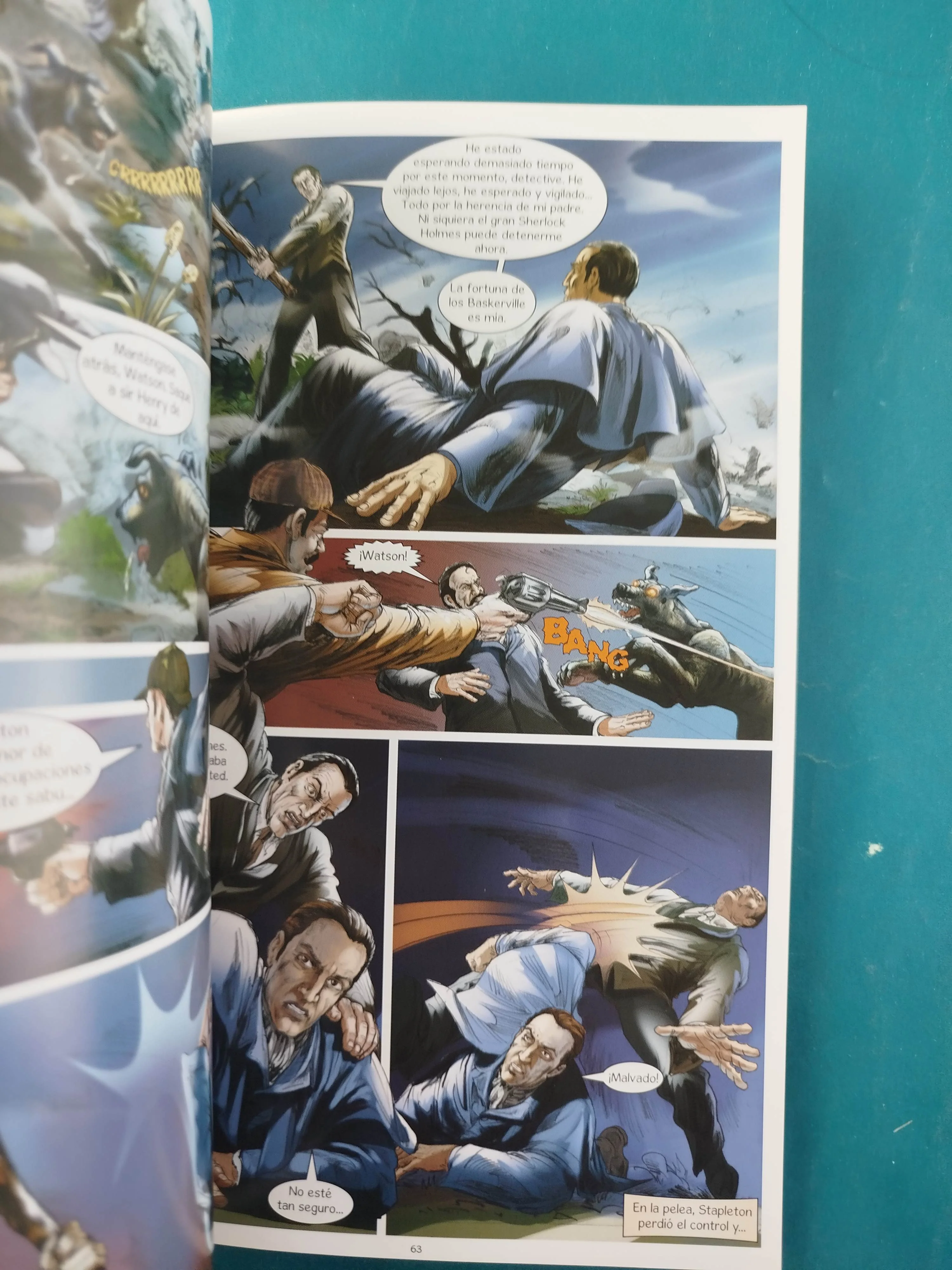 El sabueso de los Baskerville novela gráfica - Image 3