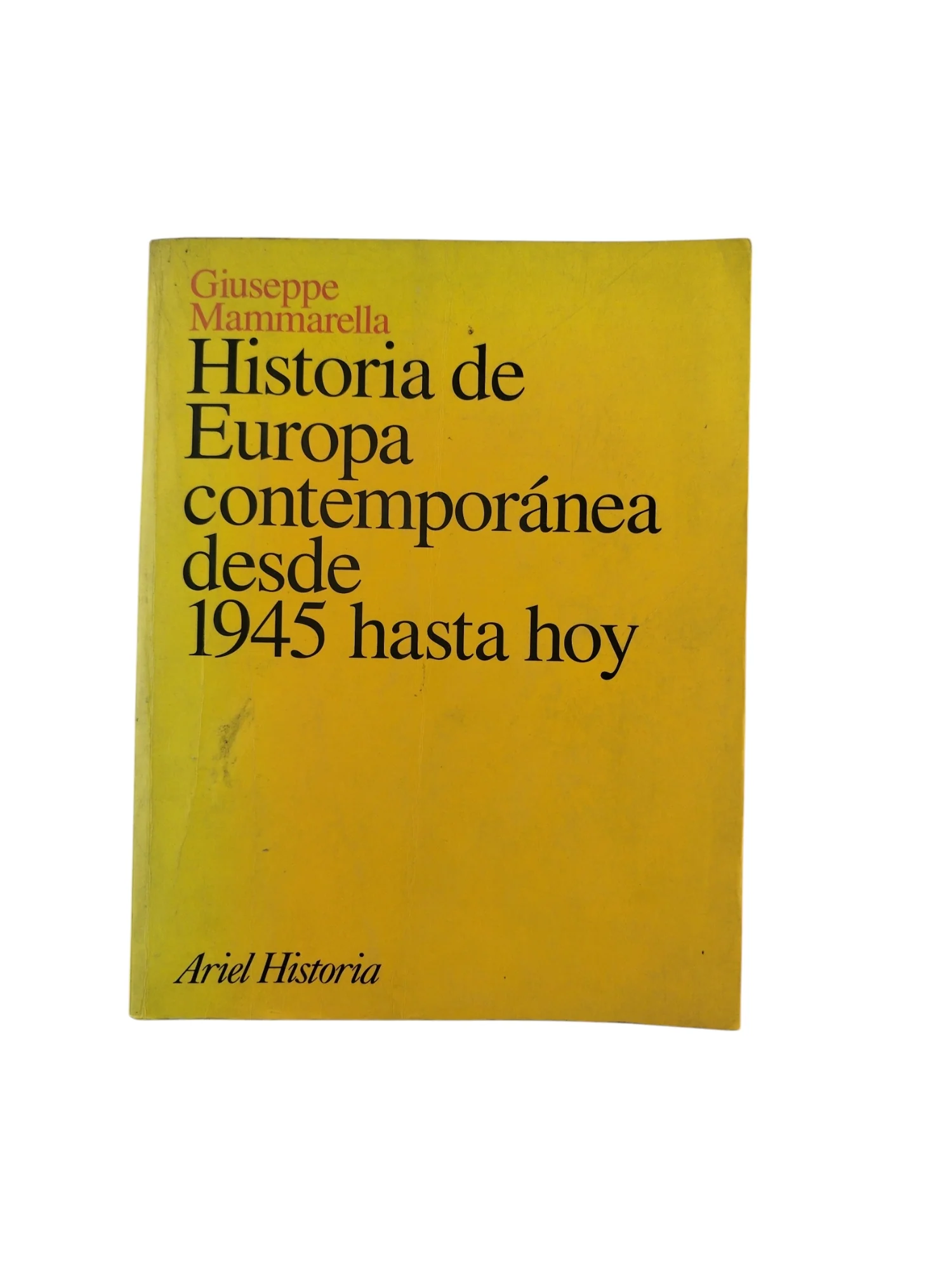 Historia de Europa contemporánea desde 1945 hasta hoy