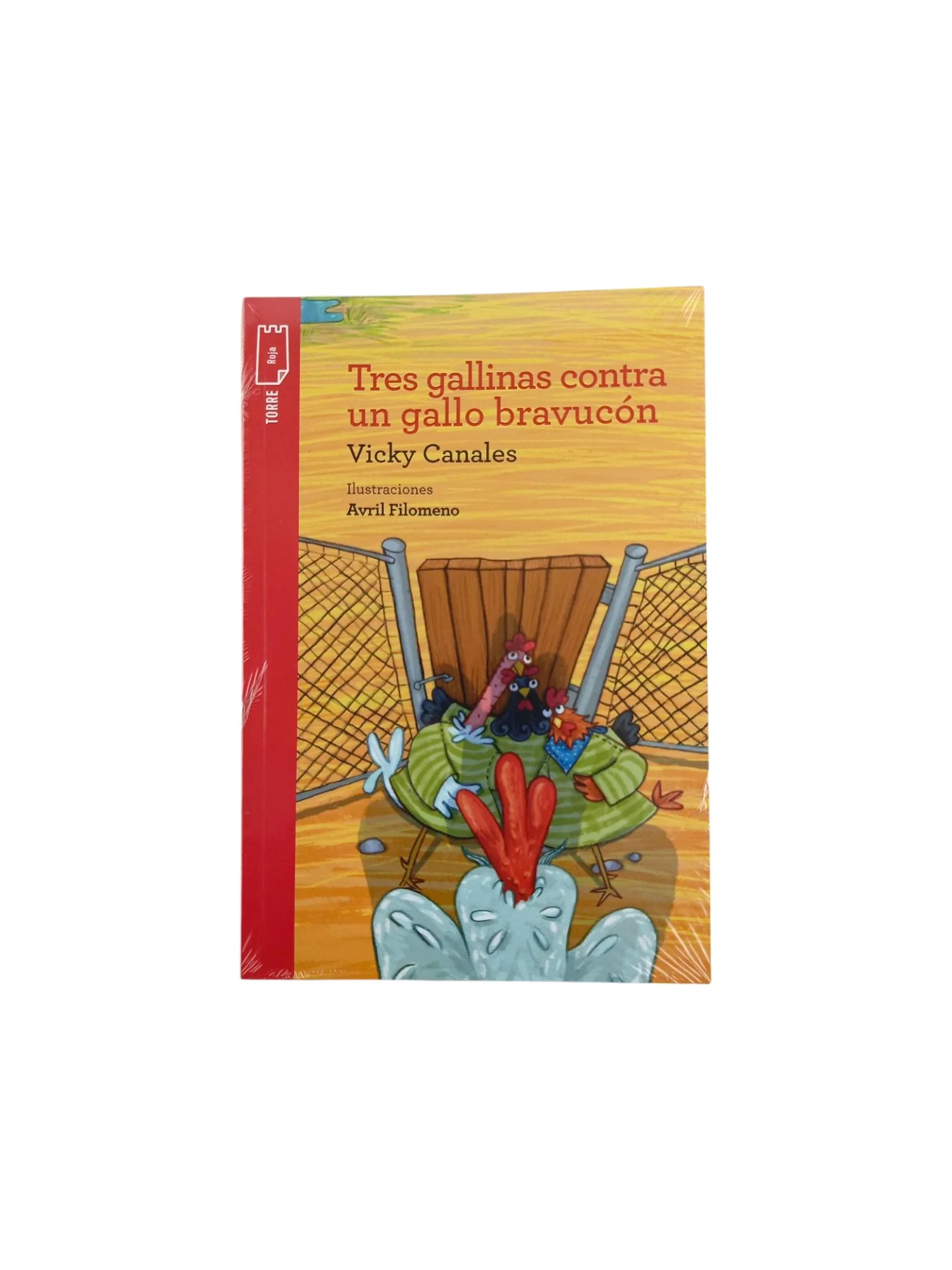 Kit Cuento Tres Gallinas Contra Un Gallo Bravucón
