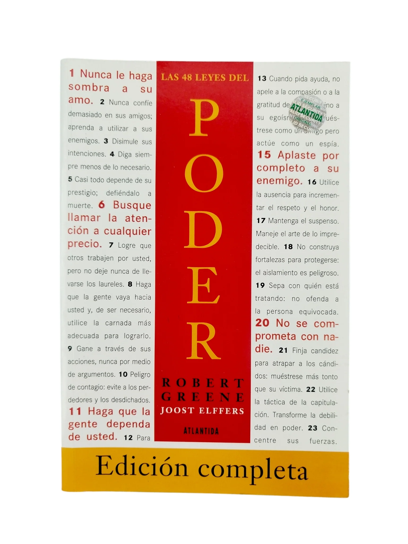 Las 48 leyes del poder