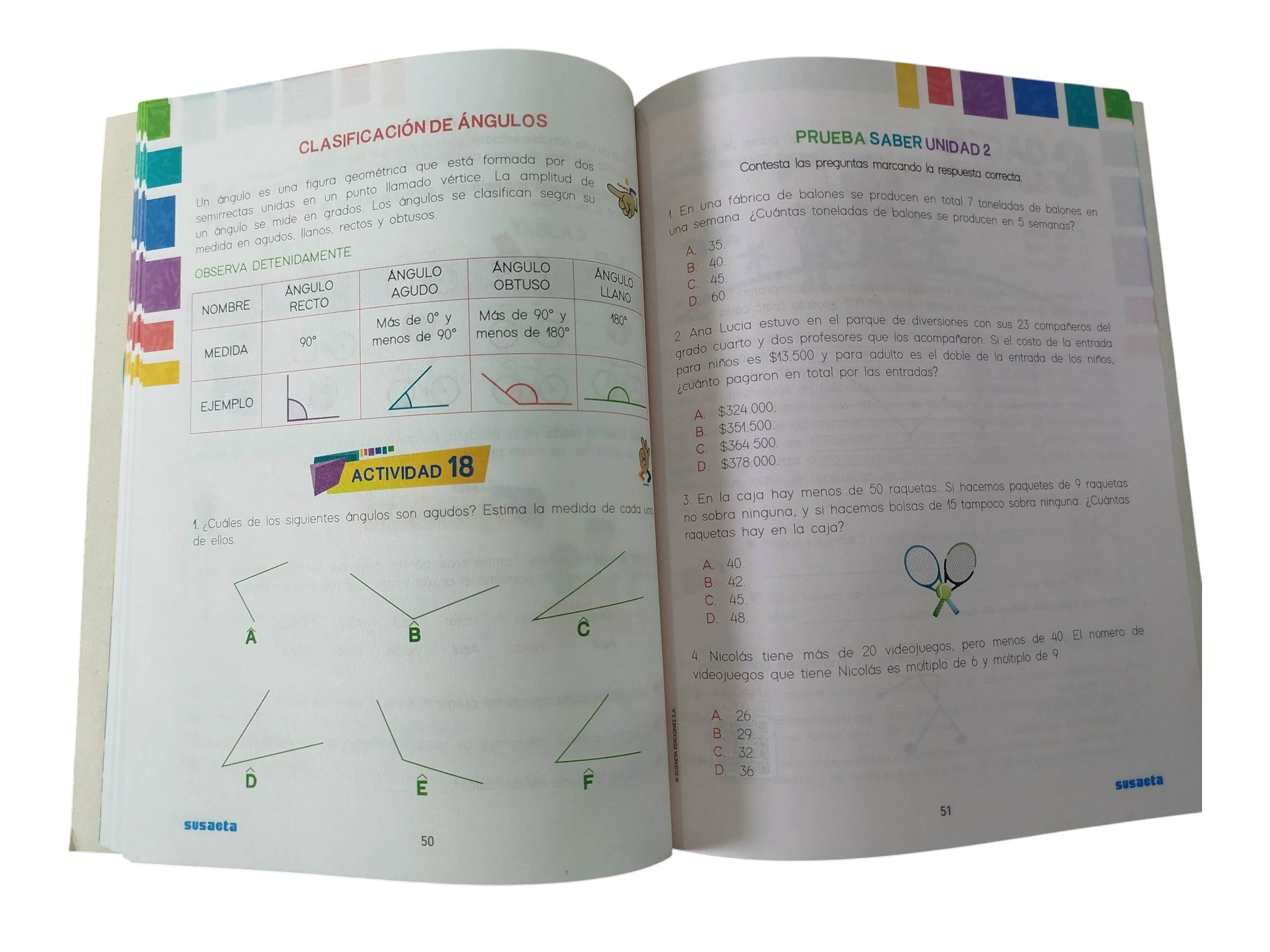 Nacho matemáticas comprensión D, libro inicial de actividades - Image 2