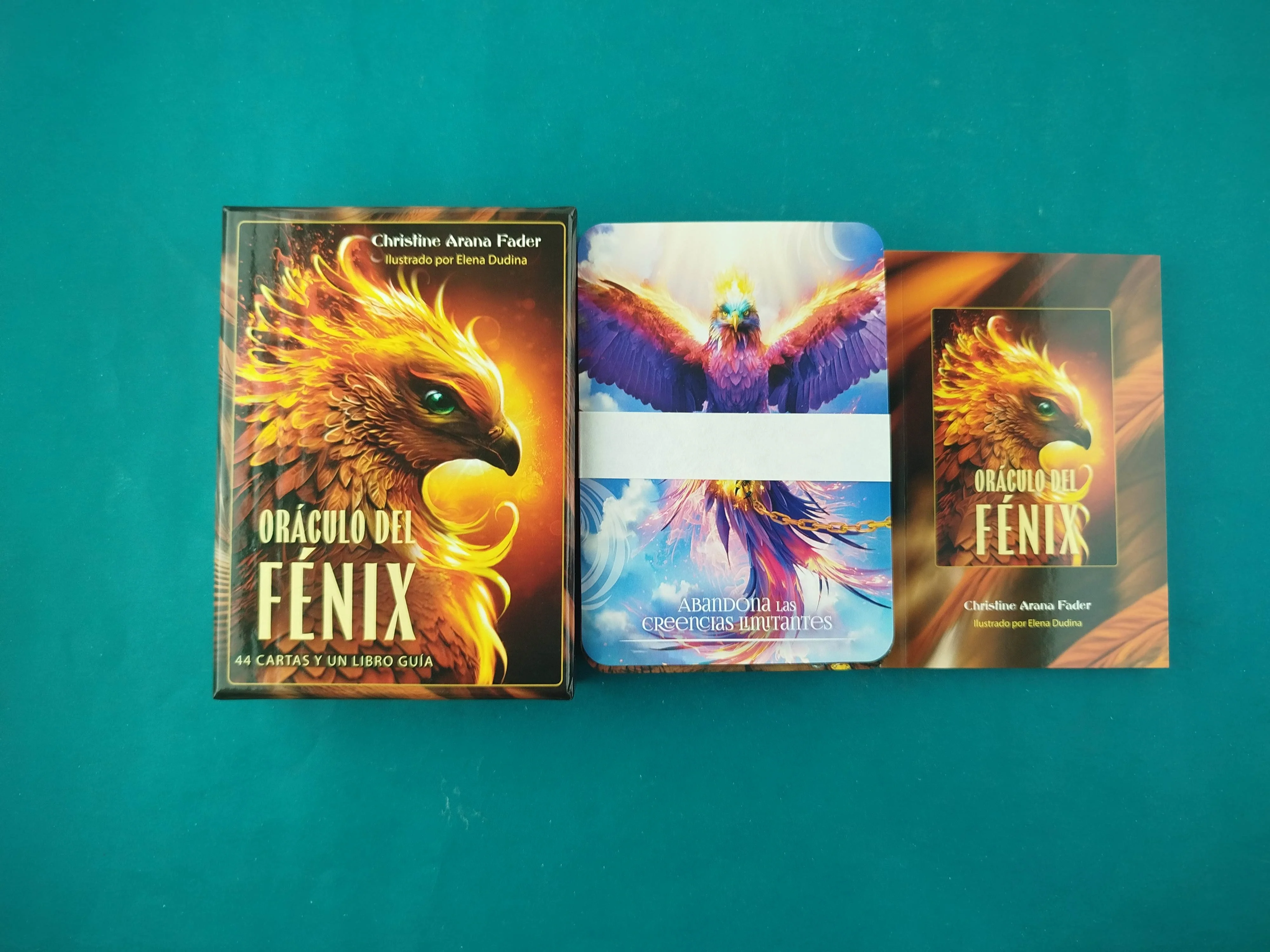 Oráculo del Fénix 44 cartas y un libro guía - Image 2