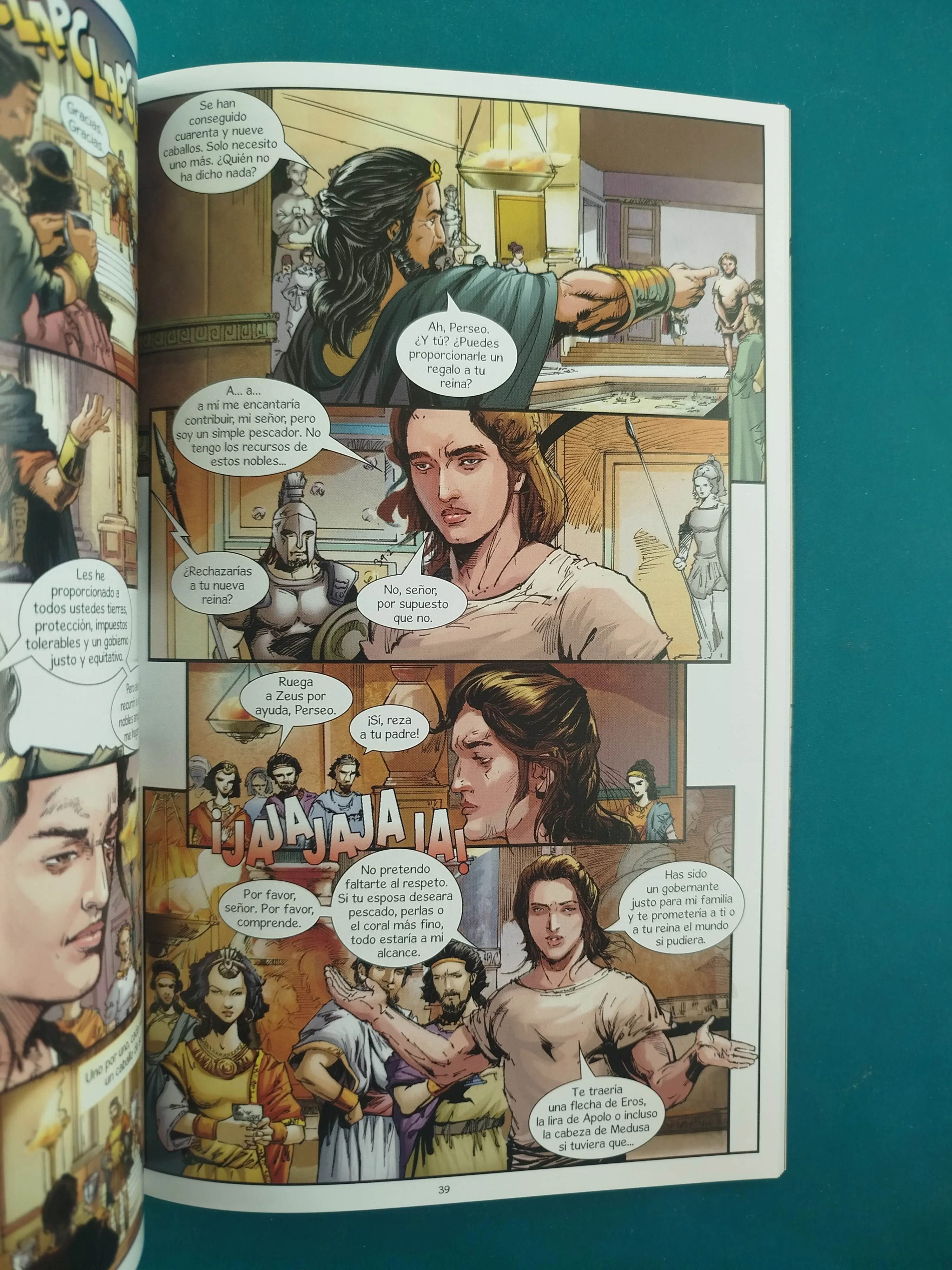 Perseo la llamada del destino Novela gráfica - Image 2