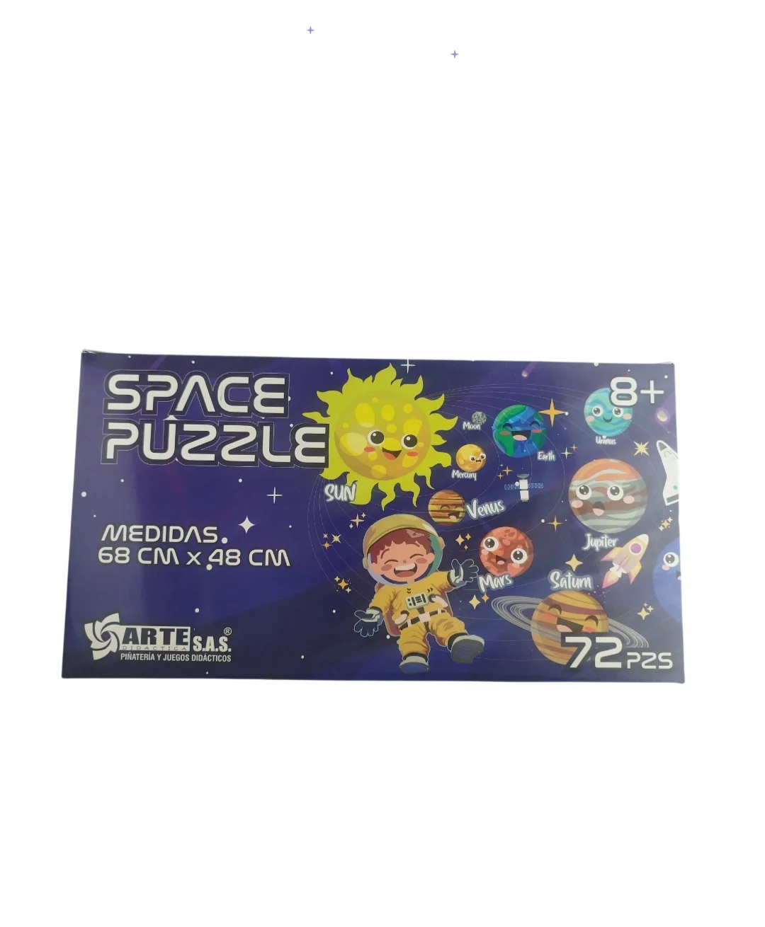 Rompecabezas del espacio 72 piezas