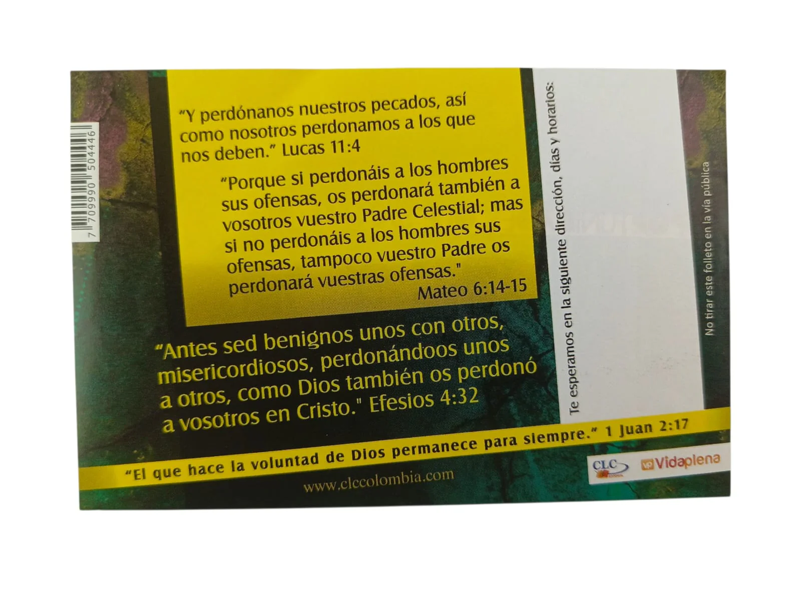 Tratado bíblico oportunidades que sanan Perdón - Image 2